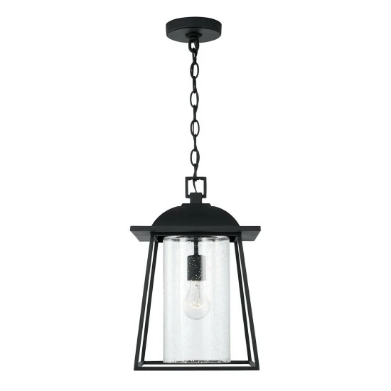 Outlet โญ Capital Lighting Durham 10.5" 1-light Outdoor Hanging Lantern Pendant W/ Clear Seeded Glass Oiled Bronze ๐ 5 Outlet โญ Capital Lighting Durham 10.5" 1-light Outdoor Hanging Lantern Pendant W/ Clear Seeded Glass Oiled Bronze ๐ - Image 5