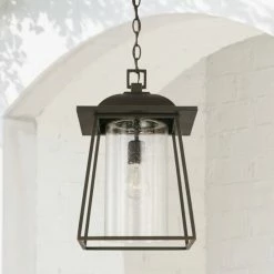 Outlet โญ Capital Lighting Durham 10.5" 1-light Outdoor Hanging Lantern Pendant W/ Clear Seeded Glass Oiled Bronze ๐ 15 Outlet โญ Capital Lighting Durham 10.5" 1-light Outdoor Hanging Lantern Pendant W/ Clear Seeded Glass Oiled Bronze ๐ -Capital Lighting Shop unnamed file 3170