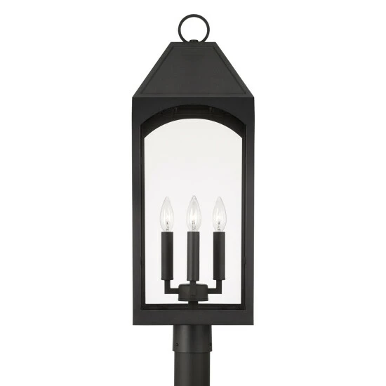 Brand new ๐ Capital Lighting 4-light Black Outdoor Post-Lantern W/ Clear Glass โ๏ธ 5 Brand new ๐ Capital Lighting 4-light Black Outdoor Post-Lantern W/ Clear Glass โ๏ธ - Image 5