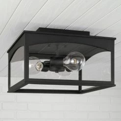 Best Pirce 💯 Capital Lighting Burton 3-light Outdoor Flush Mount Oiled Bronze 🤩 -Capital Lighting Shop unnamed file 3178