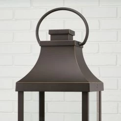 Cheapest 🔔 Capital Lighting 3-light Outdoor Post-Lantern W/ Clear Glass Oiled Bronze 🔥 -Capital Lighting Shop unnamed file 328