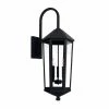 Buy 💯 Capital Lighting Ellsworth 3-light Black Outdoor Wall Lantern 👏
