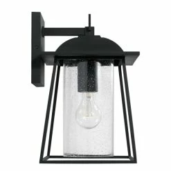 Top 10 😉 Capital Lighting Durham 8.5" 1-light Outdoor Wall Lantern W/ Clear Seeded Glass Black ⌛ -Capital Lighting Shop unnamed file 348