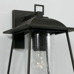 Top 10 😉 Capital Lighting Durham 8.5" 1-light Outdoor Wall Lantern W/ Clear Seeded Glass Black ⌛ -Capital Lighting Shop unnamed file 350
