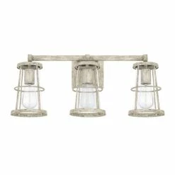 Top 10 ✨ Capital Lighting Beaufort 3-light Mystic Sand Bath/Vanity Fixture ✔️