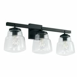 Best reviews of ✔️ Capital Lighting Dillon 3-light 26-inch Bath/ Vanity Fixture W/ Clear Glass Matte Black 🥰 -Capital Lighting Shop unnamed file 397