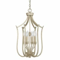 Outlet 💯 Capital Lighting Bailey 6-light Winter Gold Foyer Fixture - Winter Gold ✔️