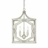 Deals 🎁 Capital Lighting Blakely 3-light Antique Silver Foyer Fixture - Antique Silver ✔️
