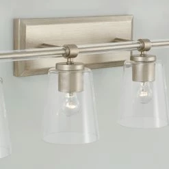 Best reviews of 🎉 Capital Lighting Breigh 4-light Brushed Champagne Bath/ Vanity Fixture ❤️