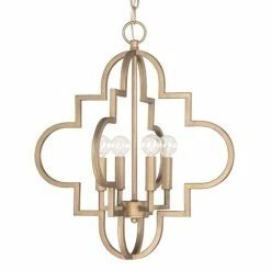 Discount 🧨 Capital Lighting Ellis 4-light Brushed Gold Pendant Light - Brushed Gold 🔥