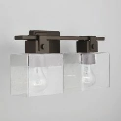 Best deal ✨ Capital Lighting Graham 2-light Oil Rubbed Bronze Bath/ Vanity Fixture W/ Clear Seeded Glass 👏 -Capital Lighting Shop unnamed file 463