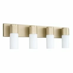 Best deal ⌛ Capital Lighting Sutton 4-light Soft Gold Bath/ Vanity Fixture W/ Soft White Glass 🔥