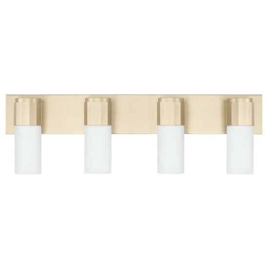 Best deal β Capital Lighting Sutton 4-light Soft Gold Bath/ Vanity Fixture W/ Soft White Glass π₯ 3 Best deal β Capital Lighting Sutton 4-light Soft Gold Bath/ Vanity Fixture W/ Soft White Glass π₯ - Image 3