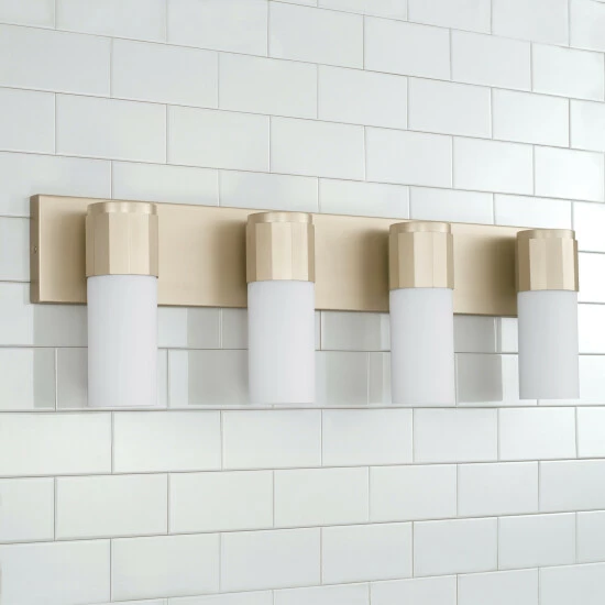 Best deal β Capital Lighting Sutton 4-light Soft Gold Bath/ Vanity Fixture W/ Soft White Glass π₯ 5 Best deal β Capital Lighting Sutton 4-light Soft Gold Bath/ Vanity Fixture W/ Soft White Glass π₯ - Image 5