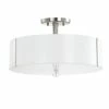 Best reviews of 😉 Capital Lighting Alisa 3-light Polished Nickel Semi-Flush Mount - Polished Nickel - Polished Nickel 😀