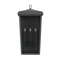 Best deal 😉 Capital Lighting Donnelly 3-light Black Outdoor Wall Lantern ✨