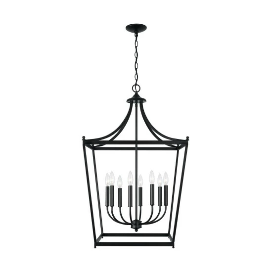 Brand new ❤️ Capital Lighting Stanton 8- Light Hanging Foyer Pendant Brushed Nickel 💯 4 Brand new ❤️ Capital Lighting Stanton 8- Light Hanging Foyer Pendant Brushed Nickel 💯 - Image 4