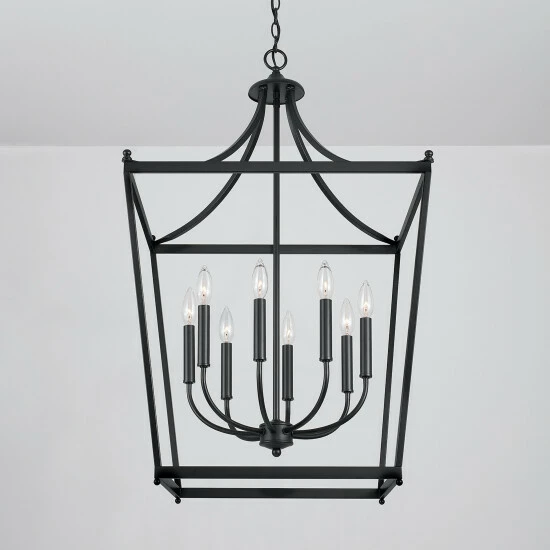 Brand new ❤️ Capital Lighting Stanton 8- Light Hanging Foyer Pendant Brushed Nickel 💯 5 Brand new ❤️ Capital Lighting Stanton 8- Light Hanging Foyer Pendant Brushed Nickel 💯 - Image 5