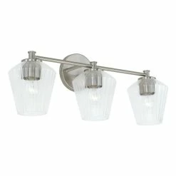 Brand new 👏 Capital Lighting 3-light 24-inch Bath/ Vanity Fixture W/ Clear Fluted Glass Aged Brass 🎉 12 Brand new 👏 Capital Lighting 3-light 24-inch Bath/ Vanity Fixture W/ Clear Fluted Glass Aged Brass 🎉 -Capital Lighting Shop unnamed file 524