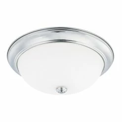 Hot Sale 😍 Capital Lighting 3-light Chrome Flush Mount Fixture 🥰