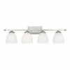 Coupon ✔️ Capital Lighting Chapman 4-light Matte Nickel Bath/Vanity Light - Matte Nickel 🥰