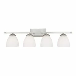 Coupon ✔️ Capital Lighting Chapman 4-light Matte Nickel Bath/Vanity Light - Matte Nickel 🥰