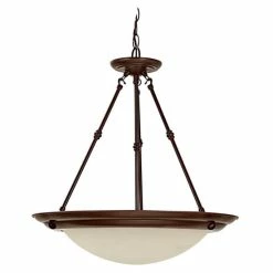 Flash Sale ✨ Capital Lighting Transitional 3-light Burnished Bronze Pendant 🎁