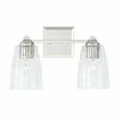 Buy 🔔 Capital Lighting Laurent Polished Nickel Bath/ Vanity Fixture W/ Clear Glass & Crystal Finials 🛒 -Capital Lighting Shop unnamed file 595