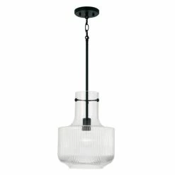 Wholesale ✔️ Capital Lighting Nyla 1-light Pendant W/ Clear Fluted Glass Polished Nickel ⌛ -Capital Lighting Shop unnamed file 608