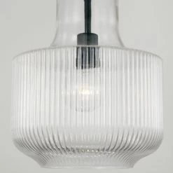 Wholesale ✔️ Capital Lighting Nyla 1-light Pendant W/ Clear Fluted Glass Polished Nickel ⌛ -Capital Lighting Shop unnamed file 610