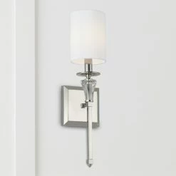 Cheapest 💯 Capital Lighting Laurent 1-light Polished Nickel 5-inch Wall Sconce 🥰 -Capital Lighting Shop unnamed file 614