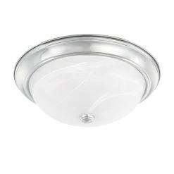 Flash Sale ✨ Capital Lighting 3-light Chrome Flush Mount 🎉