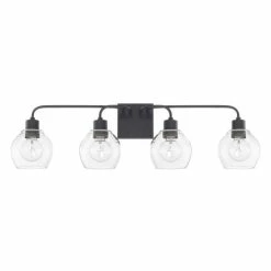 Brand new 🤩 Capital Lighting Tanner 4-light Bath Vanity Light Fixture Matte Black 🛒 -Capital Lighting Shop unnamed file 64