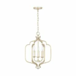 Hot Sale ✨ Capital Lighting Ophelia 3-light Winter Gold Foyer Pendant ⭐