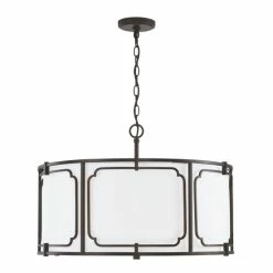 Brand new ⌛ Capital Lighting Merrick 25" 4-light Cage Pendant Old Bronze 🛒 13 Brand new ⌛ Capital Lighting Merrick 25" 4-light Cage Pendant Old Bronze 🛒 -Capital Lighting Shop unnamed file 659