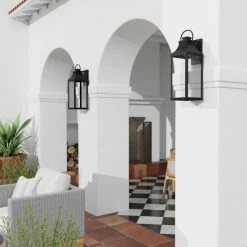 Buy 🎉 Capital Lighting Bradford Outdoor 1-light Extra Large LED Wall Lantern W/ Clear Glass Oiled Bronze 🧨 -Capital Lighting Shop unnamed file 68