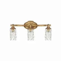 Buy 😀 Capital Lighting Blakely 3-light Antique Gold Bath/Vanity Light 🌟
