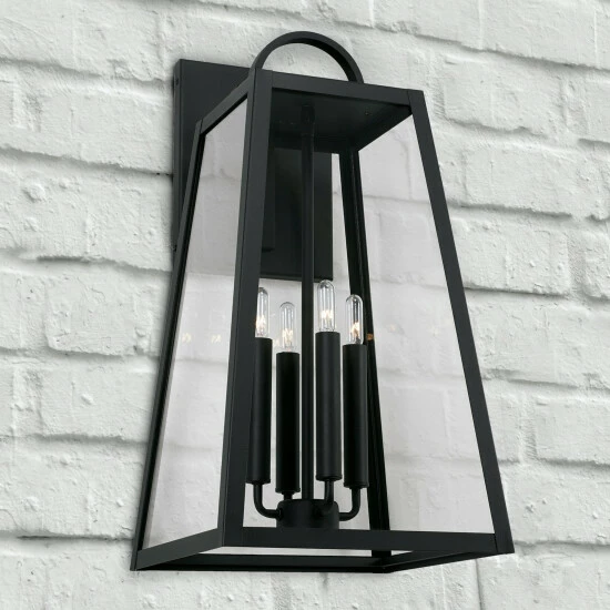 Best Pirce ๐ Capital Lighting Leighton 12" 4-light Outdoor Wall Lantern W/ Clear Glass Oiled Bronze ๐ฅ 3 Best Pirce ๐ Capital Lighting Leighton 12" 4-light Outdoor Wall Lantern W/ Clear Glass Oiled Bronze ๐ฅ - Image 3