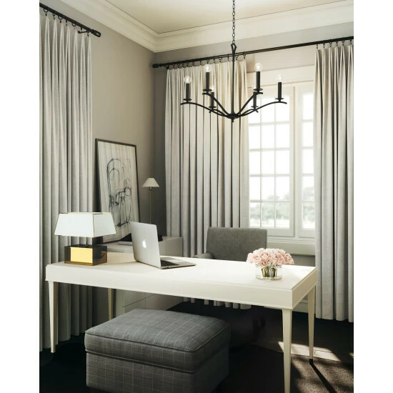 Hot Sale ⭐ Capital Lighting Jaymes 29.75" 6-light Old Bronze Chandelier 🤩 6 Hot Sale ⭐ Capital Lighting Jaymes 29.75" 6-light Old Bronze Chandelier 🤩 - Image 6
