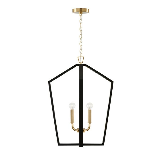 Best reviews of π Capital Lighting Maren 4-light Pendant W/ Handcrafted Mango Wood Flat White/ Matte Brass π― 4 Best reviews of π Capital Lighting Maren 4-light Pendant W/ Handcrafted Mango Wood Flat White/ Matte Brass π― - Image 4