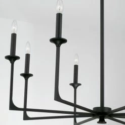 Best Sale ✔️ Capital Lighting Clint 37.75" 8-light Black Iron Chandelier ❤️ 6 Best Sale ✔️ Capital Lighting Clint 37.75" 8-light Black Iron Chandelier ❤️ -Capital Lighting Shop unnamed file 75
