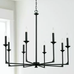 Best Sale ✔️ Capital Lighting Clint 37.75" 8-light Black Iron Chandelier ❤️ 7 Best Sale ✔️ Capital Lighting Clint 37.75" 8-light Black Iron Chandelier ❤️ -Capital Lighting Shop unnamed file 76