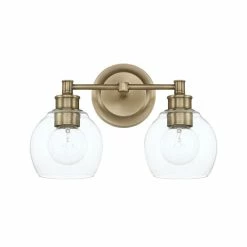 Deals 😉 Capital Lighting Mid-Century 2-light Bath/Vanity Fixture 🛒