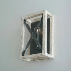 Brand new 💯 Capital Lighting Remi 1-light Brushed White Wash & Nordic Iron Wall Sconce 😍 -Capital Lighting Shop unnamed file 778