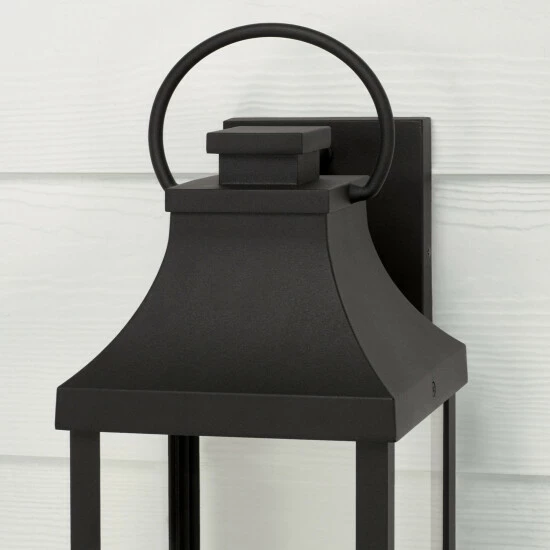 Best Pirce 😍 Capital Lighting Bradford Outdoor 1-light Medium LED Wall Lantern W/ Clear Glass Black ✔️ 6 Best Pirce 😍 Capital Lighting Bradford Outdoor 1-light Medium LED Wall Lantern W/ Clear Glass Black ✔️ - Image 6