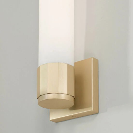 Discount π Capital Lighting Sutton 1-light Soft Gold Wall Sconce W/ Soft White Glass 𧨠5 Discount π Capital Lighting Sutton 1-light Soft Gold Wall Sconce W/ Soft White Glass 𧨠- Image 5