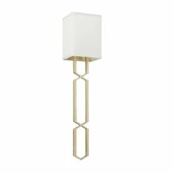 Budget 🎉 Capital Lighting Contemporary 1-light Winter Gold Wall Sconce 🛒