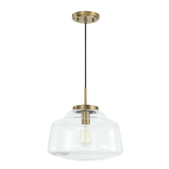 Flash Sale ✔️ Capital Lighting Dillon 1-light Cord-Hung Pendant W/ Clear Glass Matte Black ⭐ 1 Flash Sale ✔️ Capital Lighting Dillon 1-light Cord-Hung Pendant W/ Clear Glass Matte Black ⭐