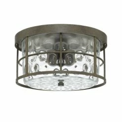 Deals 🎁 Capital Lighting Bristol 2-light Farm House Flush Mount - Farm House 🛒