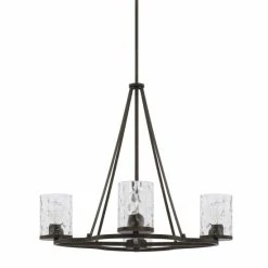 Best Pirce 😉 Capital Lighting Collier 4-light Urban Brown Chandelier 👍